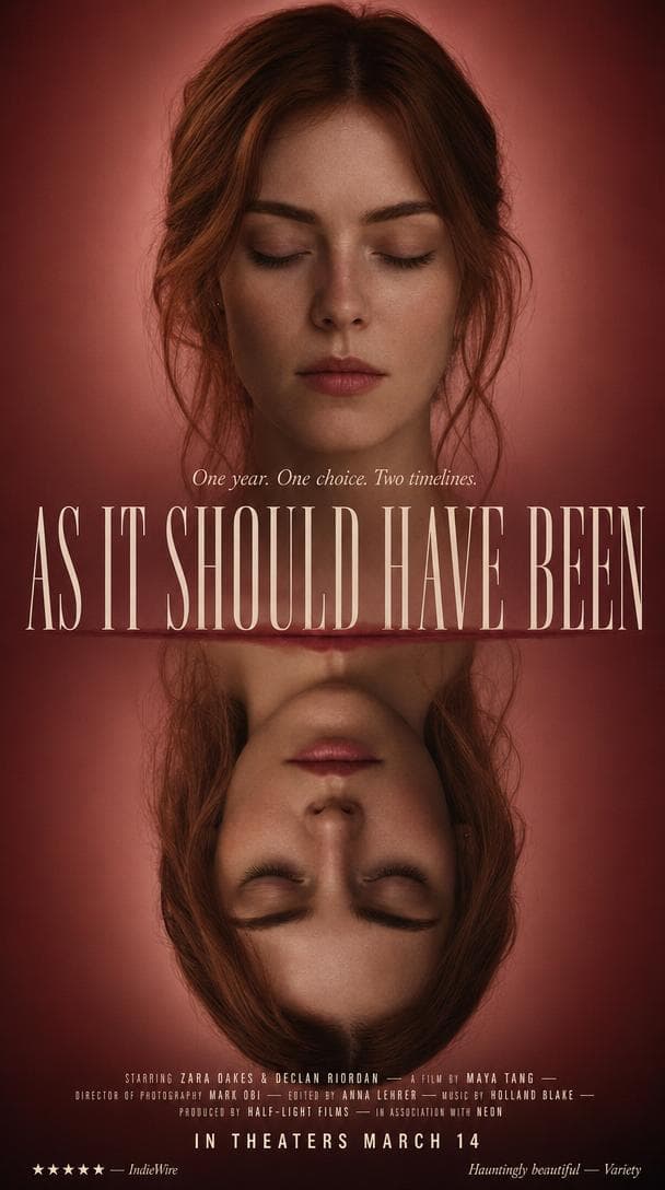 AS IT SHOULD HAVE BEEN — theatrical movie poster